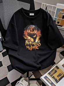 women t-shirt print Motionless In White Scoring The End Of The World 2023 t-shirt YA369 - Schwarz - Übersicht 2