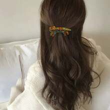 4pcs/1pc Korean Cute Acetate Cat Hair Clips, Side Clips, Bangs Clips For Women, New Design,Hair Claws,Bobby Pin - Cat - View 9