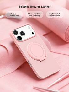 Ốp điện thoại bằng nhựa cứng màu hồng trơn có chân đế, tương thích với iPhone 13/11 6.1 inch, cũng tương thích với iPhone 16, 15, 14, 13, 12, 11 Pro/Max/Mini, được làm từ nhựa cứng với chân đế và vòng giữ, có khả năng chống sốc. Cũng có sẵn: Ốp 16 Pro Max, Ốp gập có chân đế cho Galaxy S25 Ultra, Ốp xoay 360° có chân đế cho 17 Pro Max, và Ốp siêu mỏng 11, quà tặng mùa xuân, phiên bản quốc tế, không phải phiên bản nội địa, quà tặng lễ Phục sinh, kỷ niệm. - Hồng - Xem 9