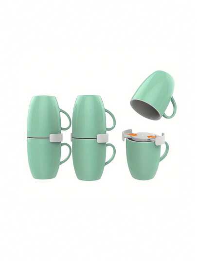 1/2/3件套咖啡/茶杯套装，厨房橱柜收纳架，咖啡杯整理架，可叠放杯架，适用于厨房橱柜