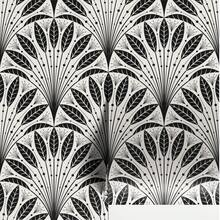 Geometric Feathers Pattern Wallpaper Home Decor Peel And Stick Wallpaper Colorful Background Wallpaper Removable Wallpaper Living Room Bedroom Wall Furniture Renovation Decorative Stickers 1 Roll 17.7" X 118.1" - RW653 - 查看 5