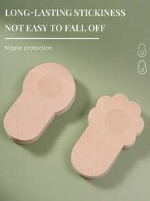 20/10PCS Invisible Breast Lift Tape & Nipple Covers – Disposable Push-Up Non-Woven Lifting Pads For Large Busts, Strapless Backless Dress Bra Alternative, - Multicolor - View 5