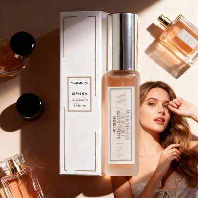  WARMKISS SAVACERY Women's Perfume 10ml, Long-Lasting Floral Musk Fragrance With Jasmine & Cotton, Portable Travel Size Mini Spray, Perfect For Daily Wear, On-The-Go & Layering