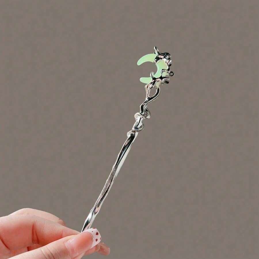 1pcs Moonlight Stone Hairpin Star And Moon Hair Sticks Hair Chopsticks Women's Hair Accessories - 1 cái - Xem 1