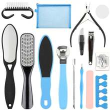 Foot Files & Pedicure Knife - Black - View 1