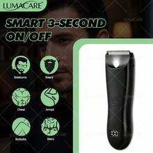 Multifunctional Men's Electric Body Hair Trimmer, USB Rechargeable 500mAh Professional Men's Electric Hair Clipper With Ceramic Blades, Includes 2 Limit Combs, Portable Men's Grooming Kit, Ideal Holiday Gift - Multicolor - View 4