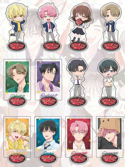 塔蒙亚克力立牌，“塔蒙君现在在哪里？”迷你手办，全新塔蒙&宇多佳插画，动漫桌面摆件