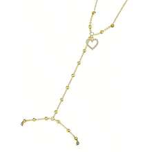 Hand Chain Bracelet With Heart Moon CZ Dangle For Women , Gold Plated Gold Beaded Ring Hand Chain Dainty Hand Chains Cubic Zirconia Finger Bracelet For Women Simple Body Jewelry For Elegant Daily Summer Jewelry - Gold - View 9