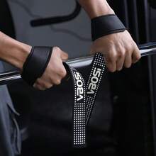 VBOSI 1 Pair Silicone Non-Slip Lifting Straps With Neoprene Padding - Enhanced Grip Strength For Weightlifting, Deadlifts & Gym Training - Multicolor - View 12