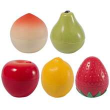 5pcs Small Plastic Travel Containers With Lids, Suitable For Creams, Body Lotions, Butters, Cosmetics, Empty Sample Jars - Multicolor - View 5