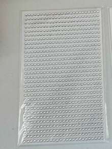 3件/套 ins风高品质3D水晶翅膀、圆形、五角星银色水钻贴纸，适用于装饰日记本、手账、化妆品，批发 - 銀色 - 查看 24