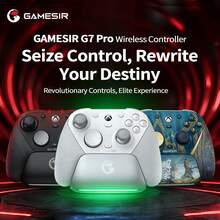 GAMESIR G7 Pro 精英電競手把：霍爾搖桿防漂移+體感瞄準 雙切微動/線性扳機鍵可調行程 PC/安卓/電視全平台相容 - 查看 2