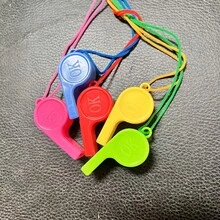 10/20pcs/Pack Colorful Loud Sports Whistle With Lanyard, Suitable For Referees, Cheerleaders And Outdoor Activities - Ideal Choice For Coaches And Referees - Colorful Plastic Whistle Small Whistle Sports Referee Cheering Whistle Fan Supplies - Multicolor - View 4