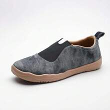 Women's Retro Style Comfortable Casual Sports Shoes | Easy Slip-On Design - Black - View 7