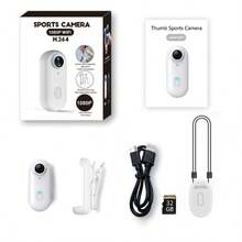 1080P Pocket Action Camera, Suitable For Family Outdoor Activities, Skiing, Cycling, Hiking, Etc. Portable Action Camera With A 1.54-Inch Screen, WiFi HD Video Recorder, 360° Rotation, Vlogging Camera, Ideal For Video Recording, First-Person Perspective Shooting, Security Surveillance, And More. (1000 MAh) - View 11