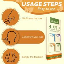 4-In-1 Herbal Diffuser |   Milk Thistle + Dandelion + Lavender.Herbal Blend,Natural Extracts For Throat, Sinus & Oral Comfort,Smoke-Free & Cordless,Clean Operation, No Power Needed.Portable Design.For Instant Freshness Anywhere.Use Anywhere.Travel, Home, And Office Ambiance. - A - 查看 4