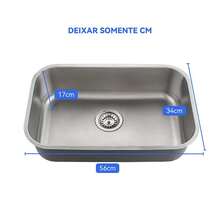 Stainless Steel 304 Silver Kitchen Set + Brushed Stainless Steel Cold Water Countertop Kitchen Faucet – Premium Gourmet Set With Full Drainage And Extra Wide Water Outlet - Bạc - Xem 3