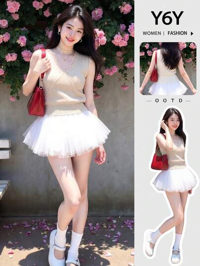  Áo hai dây/áo tank top màu mơ trơn Y6Y 2026 mới, kiểu dáng gợi cảm dành cho nữ, thích hợp cho mùa hè.