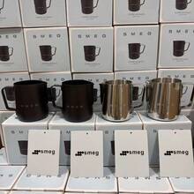 奶泡壶，带刻度的拉花奶壶，适合初学者的咖啡师风格奶泡壶，家用和咖啡馆均可使用 - 彩色 - 查看 1