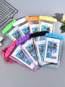 Túi chống nước 1/3, Túi đựng điện thoại chống nước đa năng, Vỏ điện thoại chống nước, Túi đựng điện thoại chống nước dưới nước, Túi khô chống nước cho điện thoại đi biển, Thích hợp cho điện thoại thông minh - Nhiều màu - Xem 9