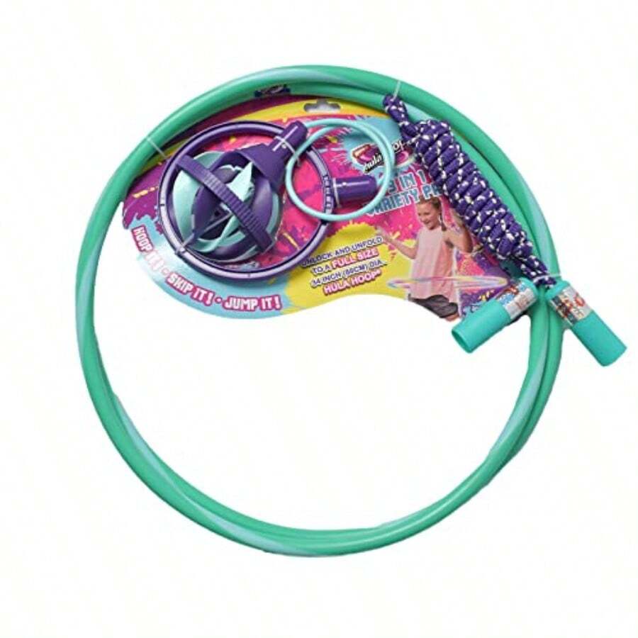 Whamo  Paquete Variado 3 en 1 HULAHOOP Variety Pack 3 IN 1 81801 [importaciones paralelas] - 02.Verde - Ver 1