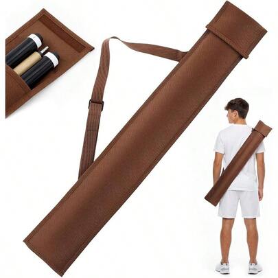 Pool Cue 2x 2, Pool Stick Holding 2 Butts 2 Shafts, 32 Long Black Soft Billiard Cue Carry Bag Men And Women