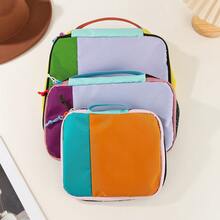 3pcs/Set New Thickened Spring/Summer Dopamine Packing Cubes, Fashion Travel Luggage Organizer, Casual Toiletry Bag, 3 Sizes For Flexible Storage, Breathable Mesh Design, Smooth Zipper, Stylish Colors, Suitable For Packing Clothes/Underwear, Great Gift For Family, Lover And Friends Toiletries Bag Wash Bag Large Capacity Shower Bag For Women Mothers Day Gift Teacher Gift Cruise Essentials Travel Essential - Multicolor - View 11
