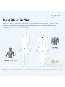 LifeWave X39 Patches - Supports Improvements Of Strength And Stamina - Supports Improved Exercise Performance - No  Or Stimulants - Innovative Patch Technology For Enhanced Wellness - 30 Patches - 1 - 查看 4