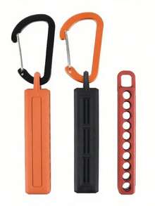 1 Pc Hanging Buckle Storage Strip, Ten Hole Screwdriver, Drill Bit Storage Rack, Drill Bit Bracket With Climbing Buckle - Multicolor - View 10