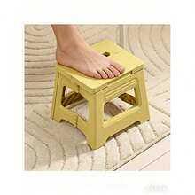 1pc 8-Inch Folding Step Stool - Non-Slip Footstool With Handle, Foldable Foot Stool With Non-Slip Base, Suitable For Home Kitchen, Bathroom, Bedroom, Outdoor Travel, Fishing, Camping, Balcony, Garage, Emergency Guest Stool, Pet Grooming - Small - View 4