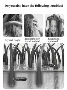 1pc Luxury Sparkling Rhinestone Massage Air Cushion Comb, Straightening Curling Volumizing Detangling Brush, Portable Travel Home Use, Fashionable Gift - Silver - View 8