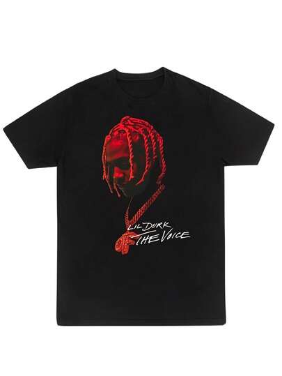 Camiseta de Lil Durk, Camiseta de Rapero Americano, Camisetas 'Remember My Name', Camisetas de Moda para Hombre y Mujer, Camisetas de Manga Corta para las Cuatro Estaciones, Regalos de Cumpleaños, 7.76 oz