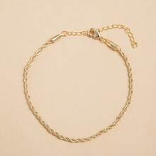 Brazilian Cord Bracelet With 18k Gold Plating - 彩色 - 查看 2