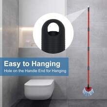 Spin Mop Handle Replacements For Oceda 4-Section Mop Replace Handle Compatible With O-Ceda Spin Mop Refills And Brooms, O Ceda Mop Stick For Floor Clean, 30" To 58", Universal Fit Oceda Mop Head - ColorA - 查看 6