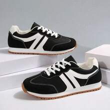 Women's Casual Athletic Shoes, Multi-Functional Walking Shoes, Lightweight And Comfortable Shoes Suitable For All Seasons, Retro Fitness And Running Shoes. - 黑色 - 查看 6