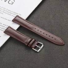 1条18mm/20mm/22mm时尚黑色软皮表带，兼容三星Galaxy Watch 7/6/5/4 40mm/44mm，也适用于三星Galaxy Watch 3 41mm/45mm、GT2 46mm、Watch 2/2S、Gear S2/S3、Watch 5/4/3/GT5/GT4/GT2等型号。 - 黑色 - 查看 7