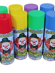 Espuma Para Fiesta En Aerosol Con Aroma Incluye 6 Piezas - 6 - Ver 3