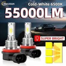 ROADSUN 超亮 H4 H7 H11 9005/HB3 9006/HB4 LED 灯泡 55000LM 6500K 适用于汽车前大灯/雾灯 - V3 - 查看 13