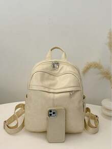 复古风背包，百搭耐用，适合日常通勤，时尚百搭 - 彩色 - 查看 7