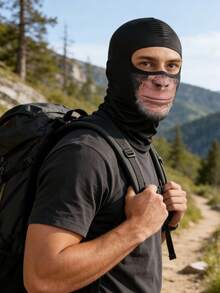 Mặt nạ in hình động vật 3D unisex (1 cái/2 cái), mũ đội đầu thể thao dưới nước ngoài trời, chống tia UV (mèo, chó), thích hợp sử dụng hàng ngày, du lịch, leo núi, trượt tuyết, đạp xe, câu cá. - Nhiều màu - Xem 3