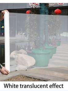 Mosquito Proof Mesh Screen, Self-Installation Invisible, No Drilling, Easy Zipper Mesh Door/Window, Self-Adhesive - Black-edged White Mesh Zipper Style - View 7