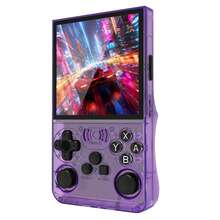 GAMINJA ANS13 Handheld Video Game Console, 3500mAh Battery Capacity, Linux OS, 4-Inch IPS Screen, 720*720 Resolution, Portable Handheld Game Player, 64GB Storage, Pre-Loaded With 15,000+ Games, Supports Multiple Emulators, Multiplayer Connectivity - Multicolor - View 9