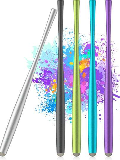 Bút cảm ứng đa năng, đầu bút sợi mảnh, dùng cho màn hình cảm ứng điện dung, iPad, máy tính bảng Android.