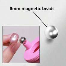 Magnetic Cat Eye Nail Art Tool - Portable Nail Polish Magnet Stick With Roller, Creates Captivating Cat Eye Effect, Easy To Use At Salon Or Home - Multicolor - View 14
