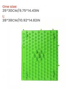 1件装足部按摩垫，穴位按摩垫，足底反射疗法垫，防滑浴室垫，瑜伽垫，户外游戏垫 - 彩色 - 查看 5