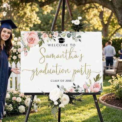 1 cái - Biển chào mừng tốt nghiệp cây xanh cá nhân hóa, Áp phích mùa tốt nghiệp năm 2026 tùy chỉnh, Biển chào mừng tốt nghiệp, Biểu ngữ, Biển tốt nghiệp cây xanh, Biển chào mừng lễ tốt nghiệp, Biển trang trí lễ tốt nghiệp, Đánh dấu một cột mốc quan trọng trong cuộc đời