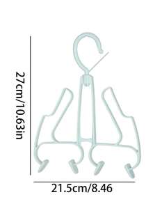 1pc Foldable Telescopic Metal Drying Rack, Radiator Drying Rack, Balcony Hanging Rack, No-Drill Wall-Mounted Carbon Steel Drying Rack, Thickened Load-Bearing Rust-Proof, Multi-Bar Partition Design, Can Hang Clothes, Clothes Hanger Rack, Suitable For Bay Window, Balcony Installation, One No-Drill Anti-Slip Stainless Steel Indoor/Outdoor Universal Radiator Drying Rack - Multicolor - View 12