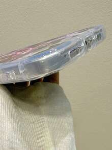 1pc Gradient Polka Dot Cute Cat Phone Case, Suitable For IPhone 17 Pro Max, 17 Air, 17, 17 Pro, 16, 15, 14, 13, 12, 11 Pro Max Plus, Shockproof Protective Cover - Black - View 5