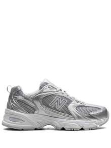 New Balance 530 Retro Running Shoes - Iconic Metallic Silver Mesh Sneakers | Viral 2026 Y2K Dad Shoes | Lightweight Breathable Athletic Trainers | Comfortable Everyday Lifestyle Footwear | Authentic Unisex ABZORB Cushioning Staples - 金屬銀色 - 查看 10