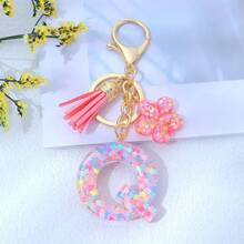 Colorful Flower Pendant Keychain, Suitable For Bag Decoration, Great Gift For Girlfriend - Baby Pink - View 16